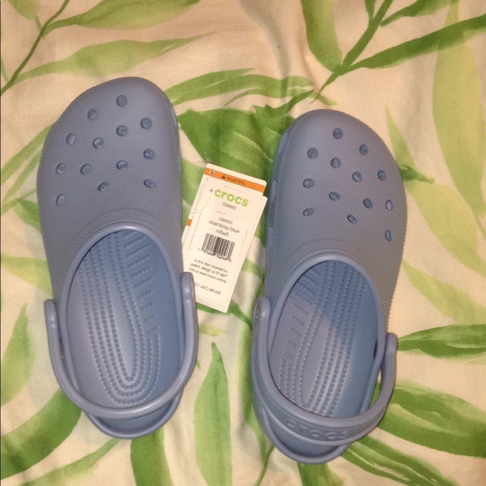 Baby Blue Crocs